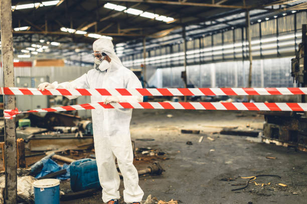 Professional Odor Removal technician working in Jamestown, CA